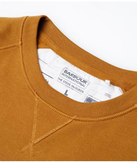 Barbour International Randall Crew Sweatshirt Cinnamon