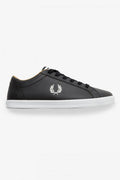 Fred Perry Baseline Leather B1228 Black