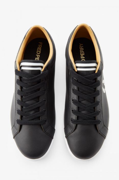 Fred Perry Baseline Leather B1228 Black