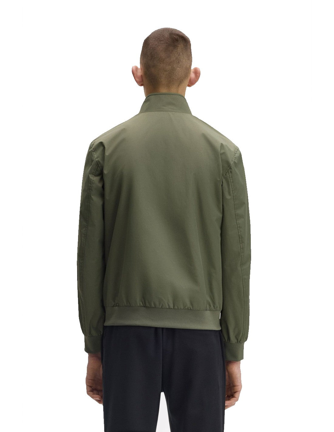 Fred Perry Brentham Jacket Laurel Wreath Green