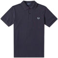 Fred Perry Reissues Original Plain Polo Navy Ice
