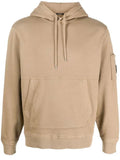 C.P. Company Cotton Fleece Hoodie Lead Grey