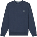 Fred Perry Classic Crew Neck Jumper Shaded Navy