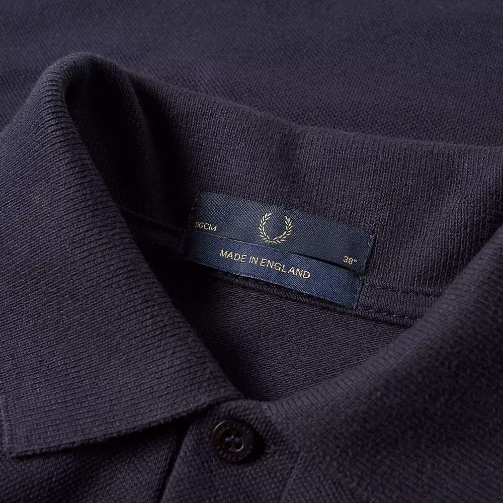 Fred Perry Reissues Original Plain Polo Navy Ice