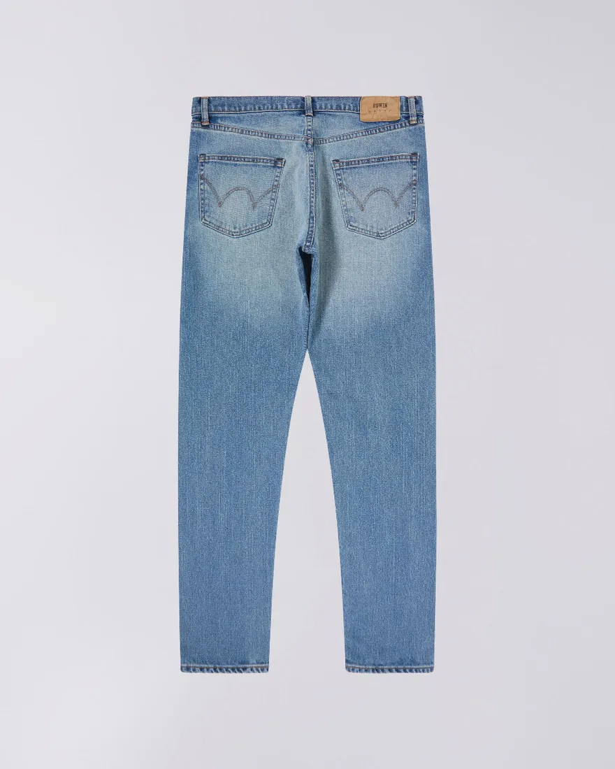 Edwin Slim Tapered Jeans L32 Blue Light Used