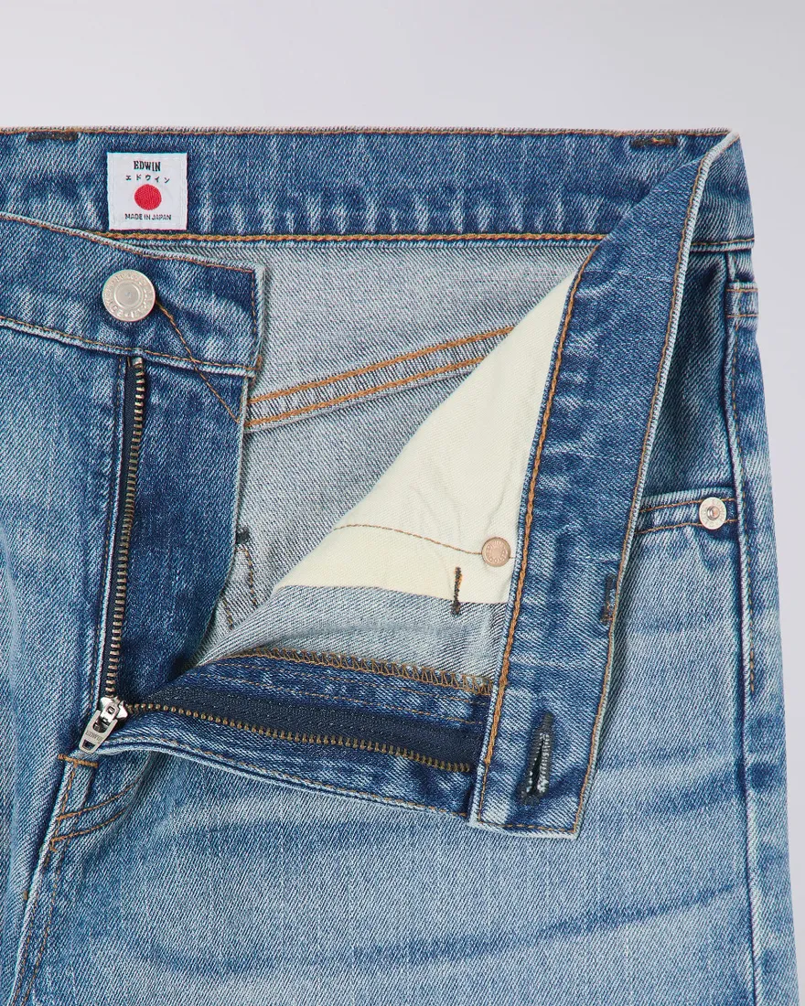 Edwin Slim Tapered Jeans L32 Blue Light Used