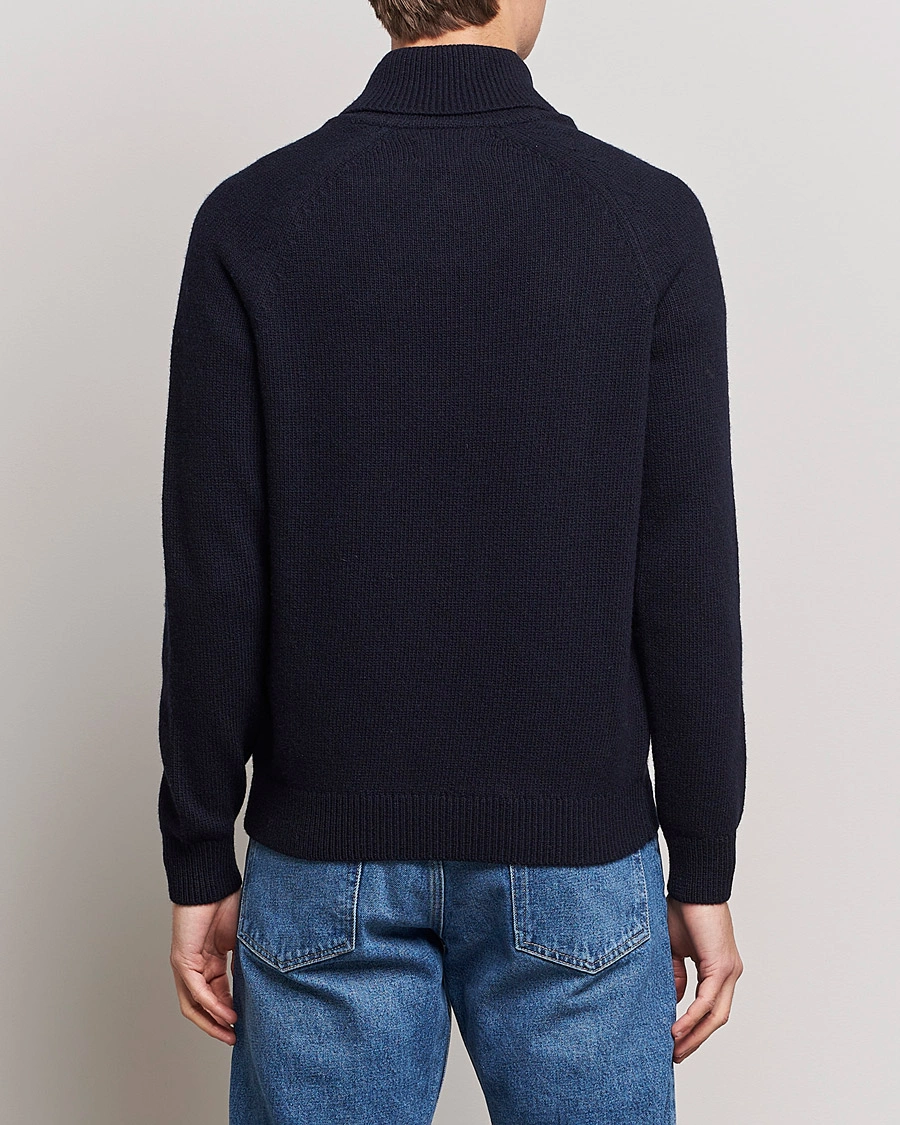 Barbour Gurnard Dock Shawl Collar Sweatshirt Navy