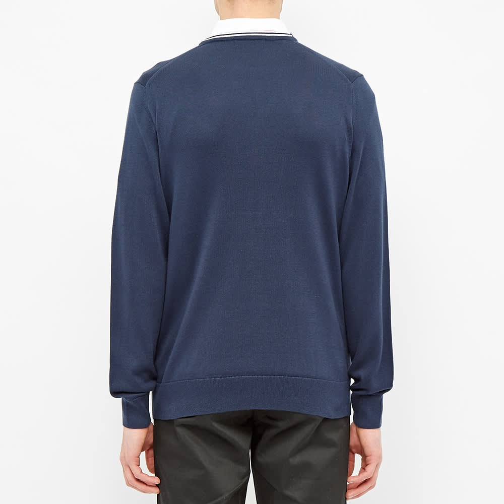 Fred Perry Classic Crew Knit Deep Carbon