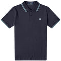 Fred Perry Reissues Original Twin Tipped Polo Navy Ice Ice
