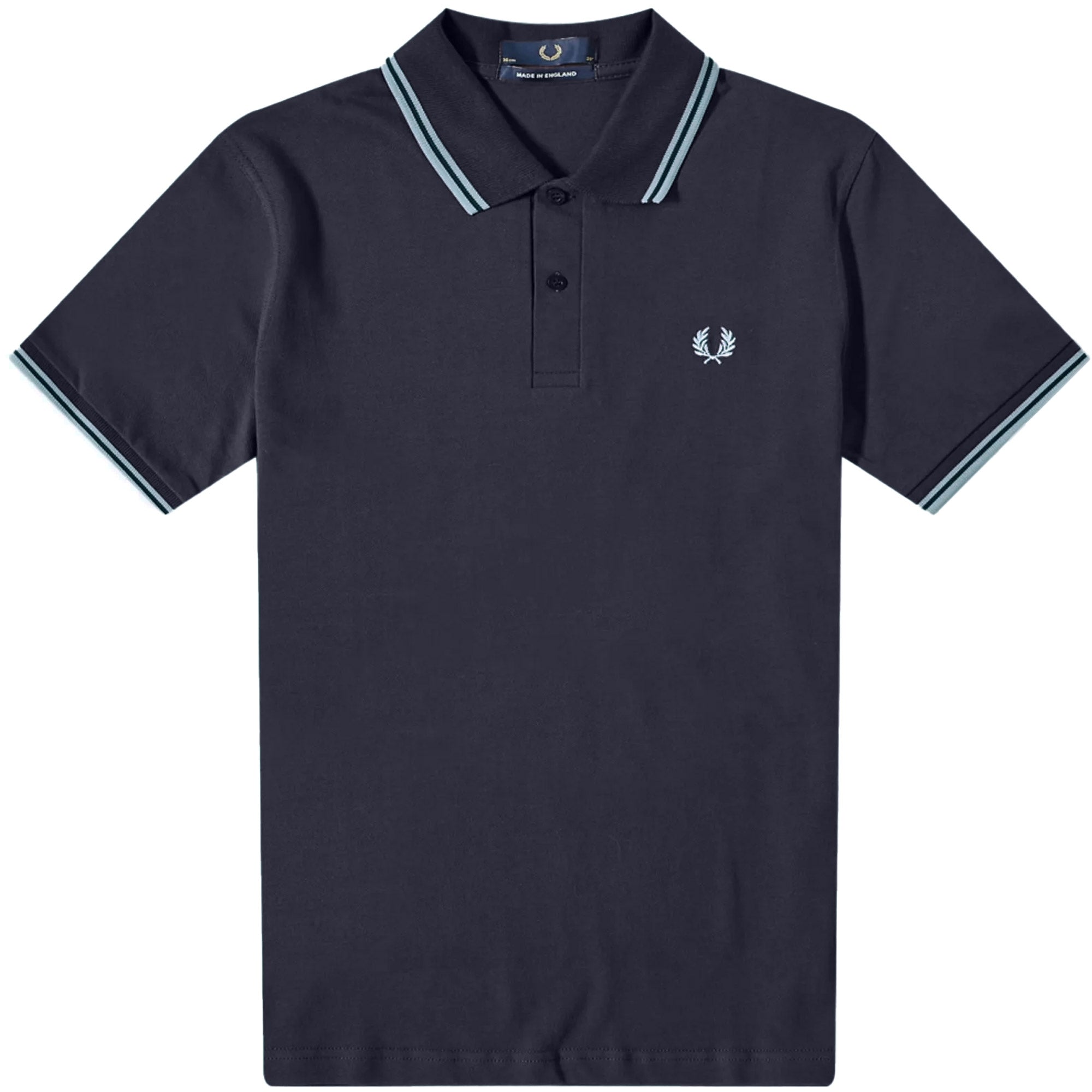 Fred Perry Reissues Original Twin Tipped Polo Navy Ice Ice