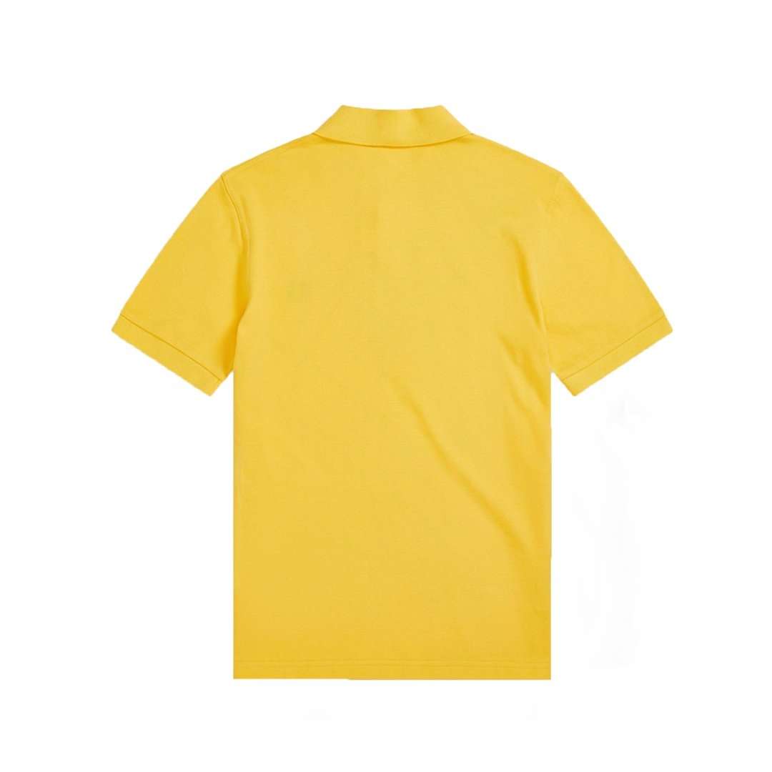 Fred Perry Reissues Original Plain Polo Maize Dark chocolate