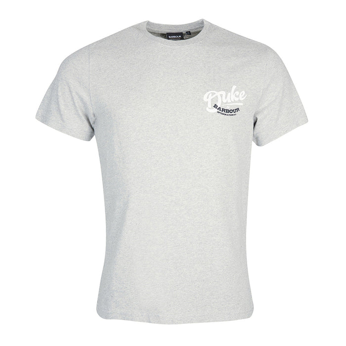 Barbour International Legacy Duke T-Shirt Grey Marl