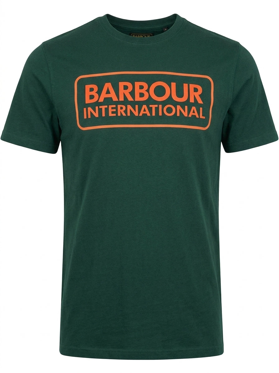 Barbour International Essential Large Logo T-Shirt Seaweed