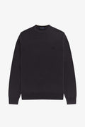 Fred Perry Classic Crew Neck Jumper Grey