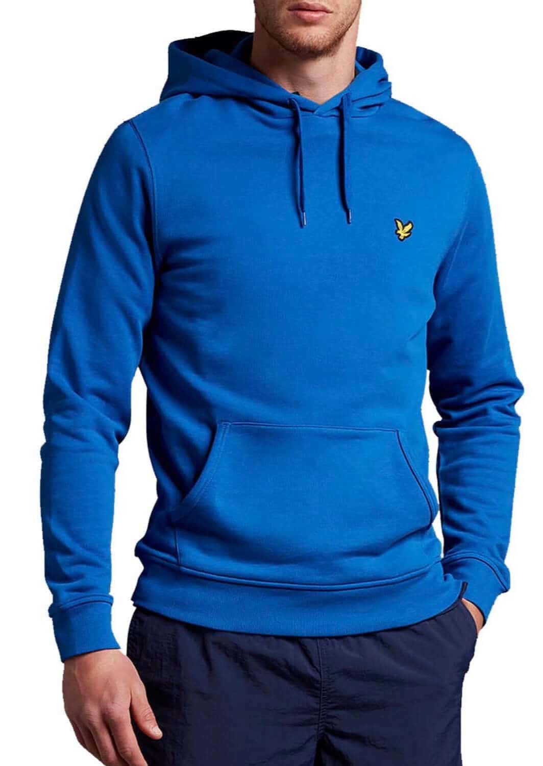 Lyle &amp; Scott Pullover Hoodie Bright Blue