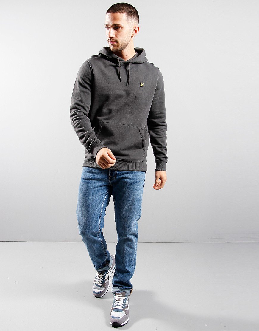 Lyle &amp; Scott Pullover Hoodie Gunmetal