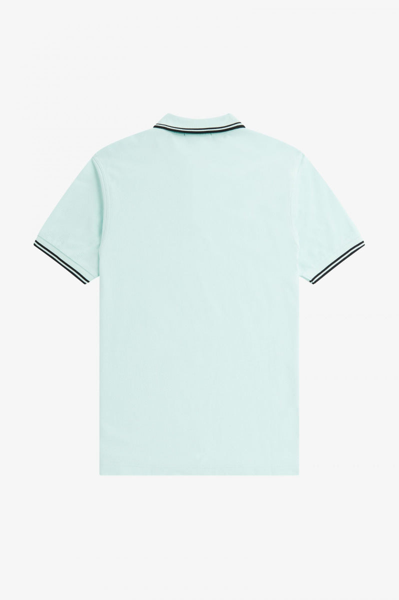 Fred Perry Slim Fit Twin Tipped Polo Brighton Black