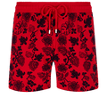 Vilebrequin Mahina Swim Short Natural Turtles Pepper
