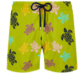 Vilebrequin Mahina Swim Short Ronde des Tortues Matcha