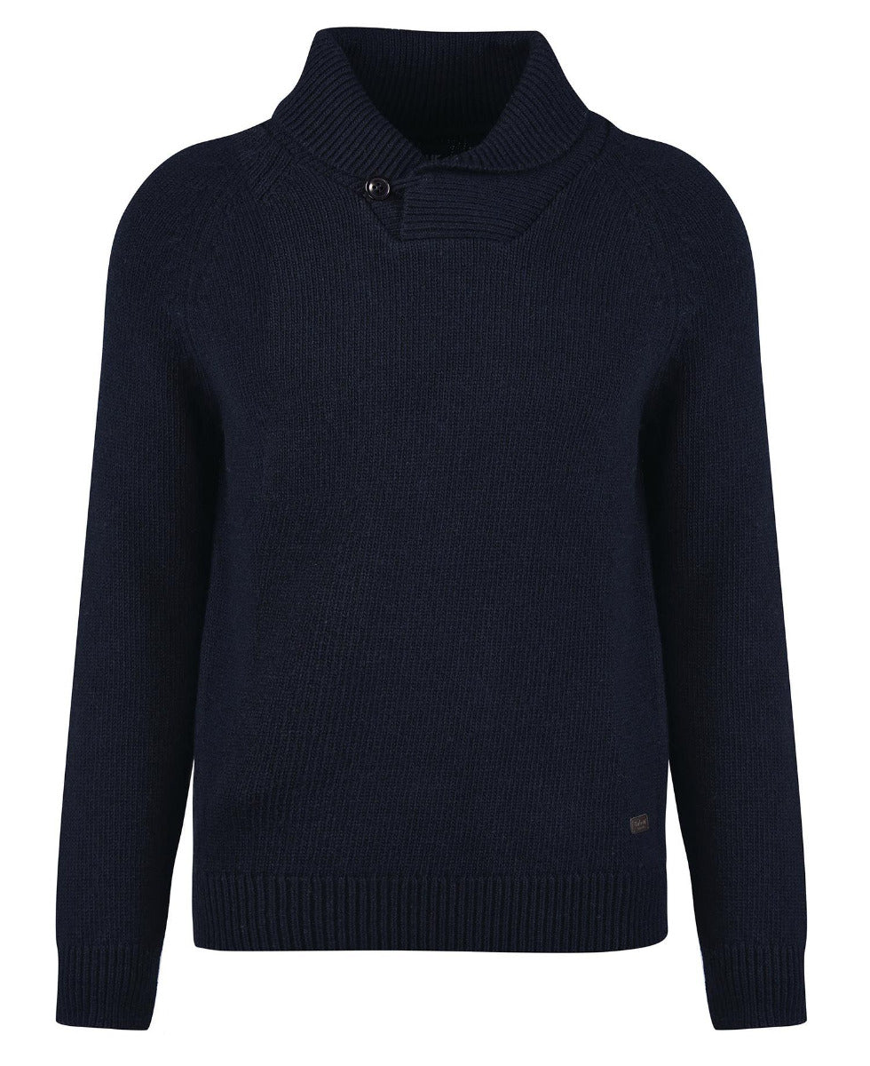Barbour Gurnard Dock Shawl Collar Sweatshirt Navy