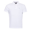 Barbour Tartan Pique Polo Shirt White Dress