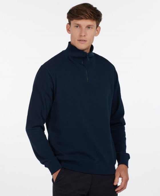 Barbour Harbour Half Zip Navy