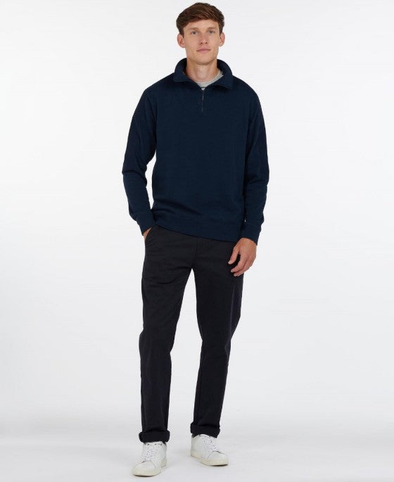 Barbour Harbour Half Zip Navy