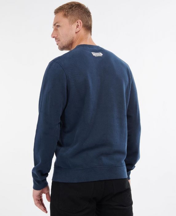 Barbour International Duke Origin Sweatshirt Navy