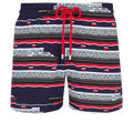 Vilebrequin Moorise Swim Short Moorise Stretch VBQ Cruise Lines Midnight Blue