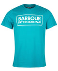 Barbour International Essential Large Logo T-Shirt Shaded Spruce