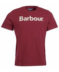Barbour Logo T-Shirt Ruby
