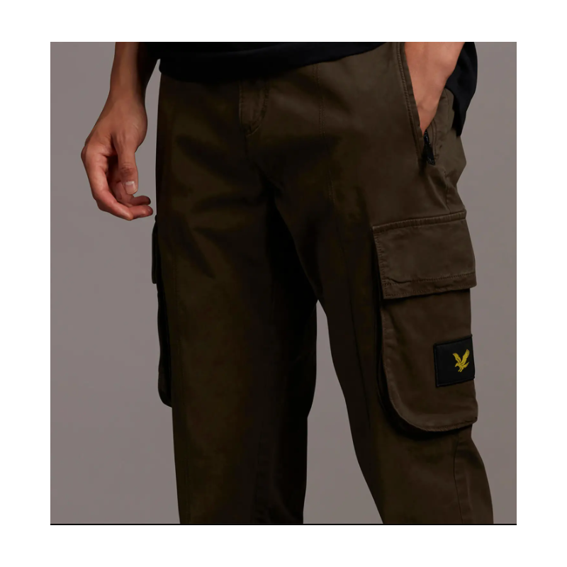 Lyle & Scott Men's Cargo Trouser - Olive