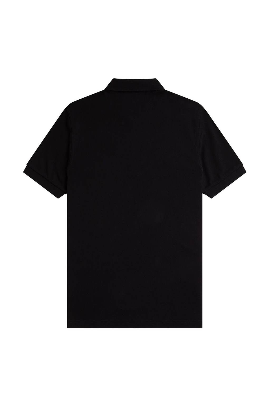 Fred Perry Slim Fit Plain Polo Black