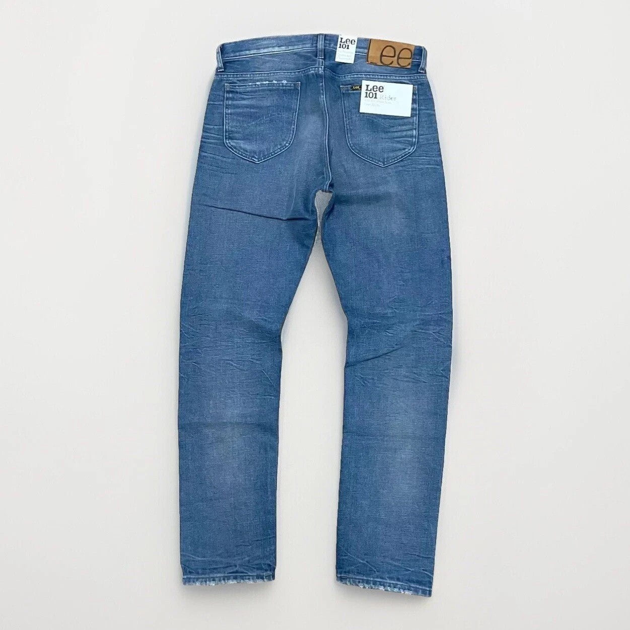 Lee 101 Rider Slim Straight 13oz Japan Selvage Blue Speedway L32