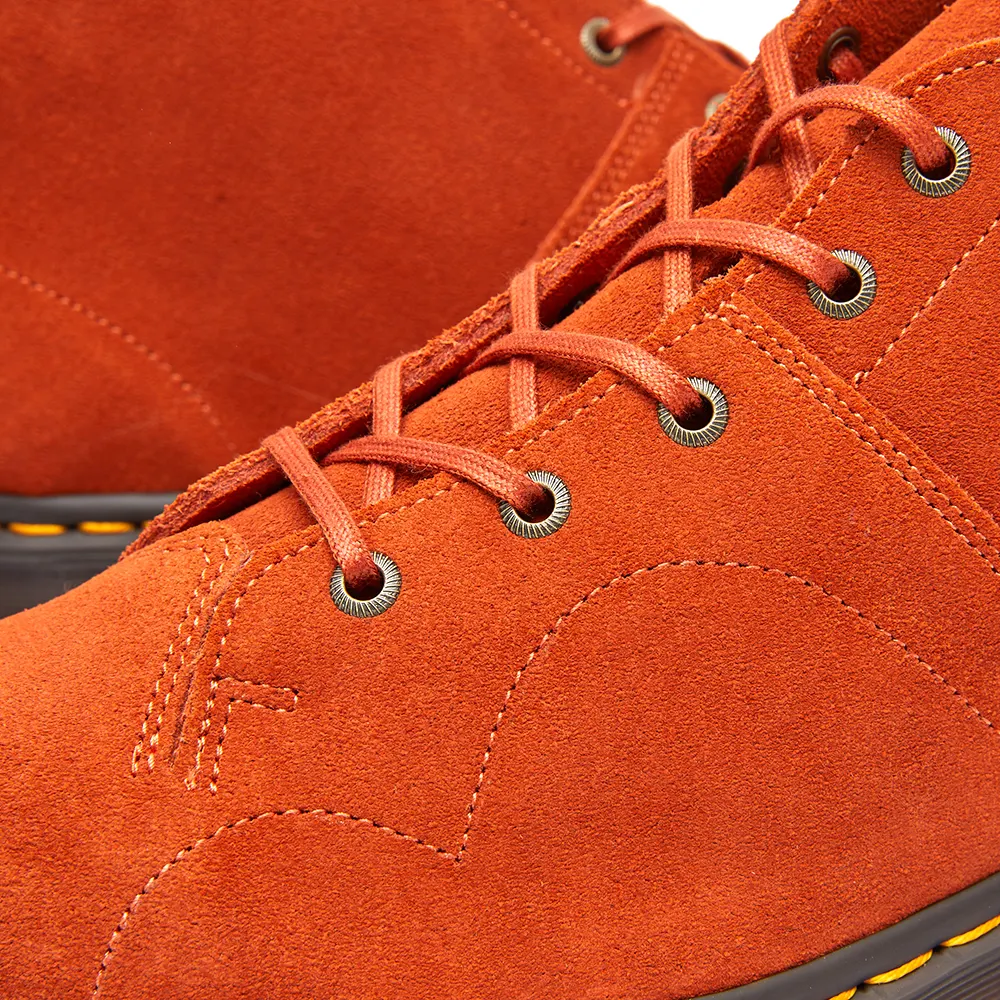 Dr. Martens Church Suede Monkey Boots Rust Tan