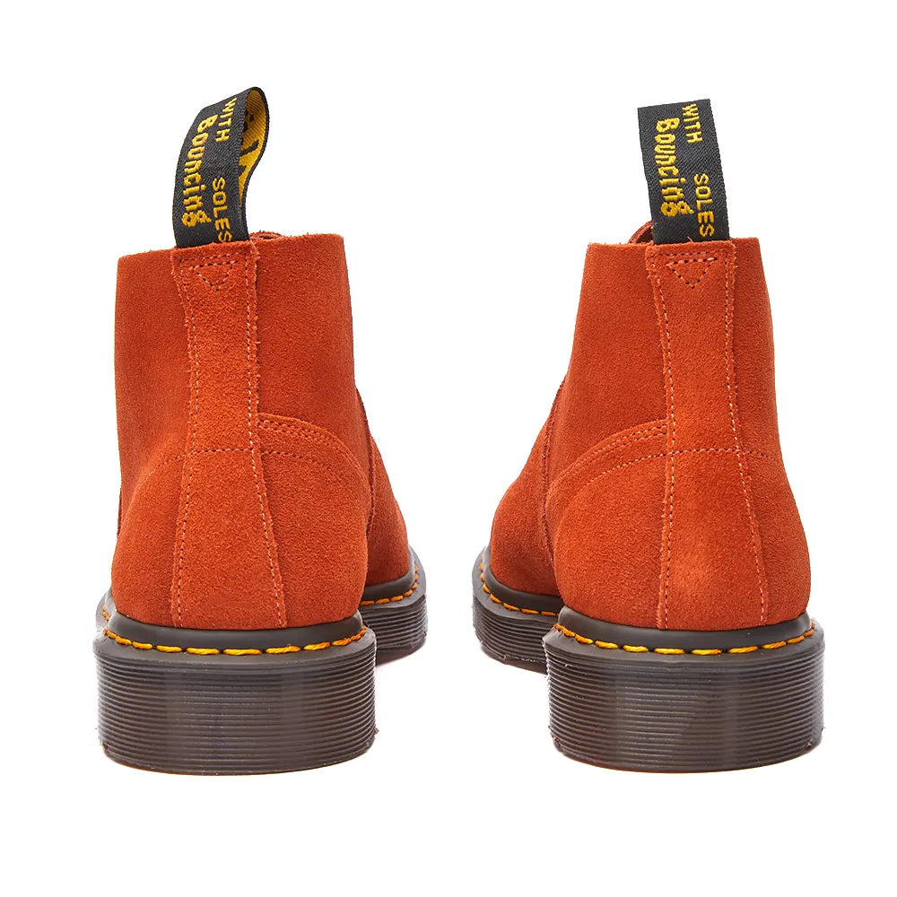 Dr. Martens Church Suede Monkey Boots Rust Tan