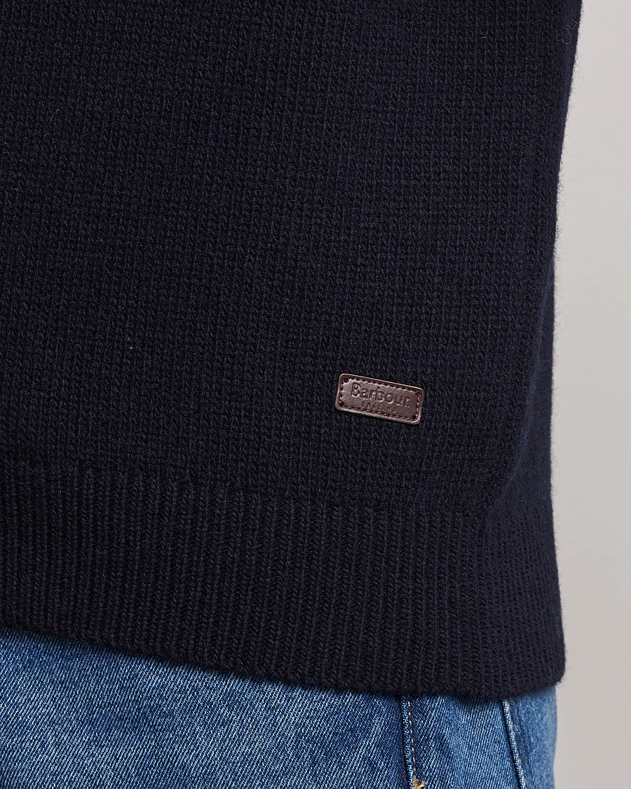 Barbour Gurnard Dock Shawl Collar Sweatshirt Navy