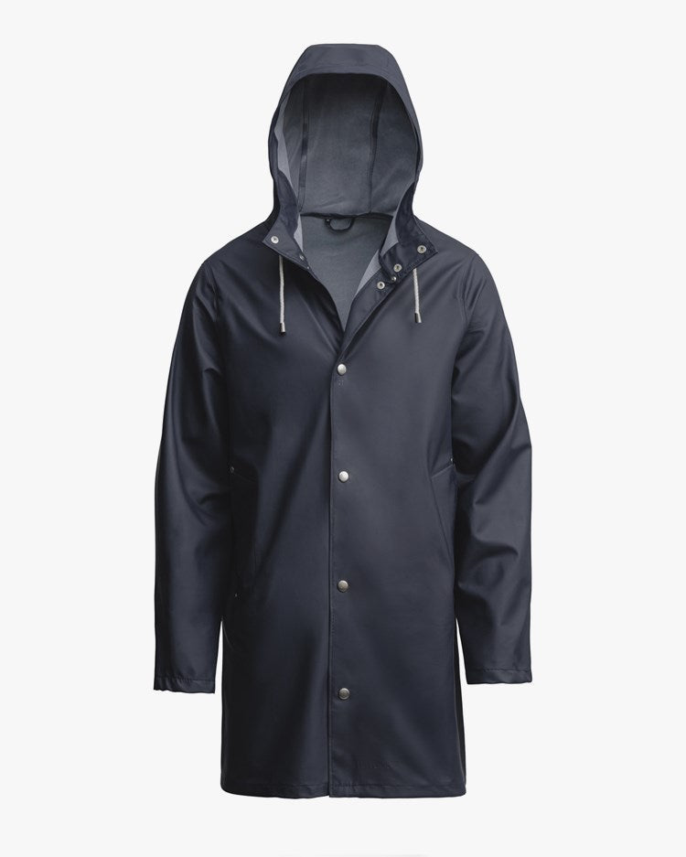 Stutterheim Stockholm Lightweight Raincoat Navy