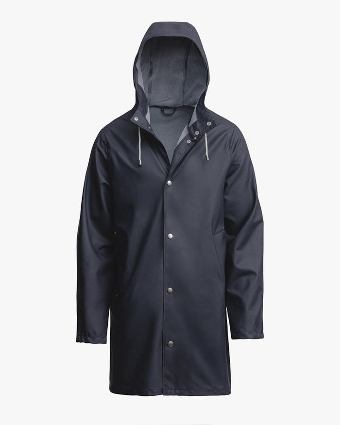 Stutterheim Stockholm Lightweight Raincoat Navy