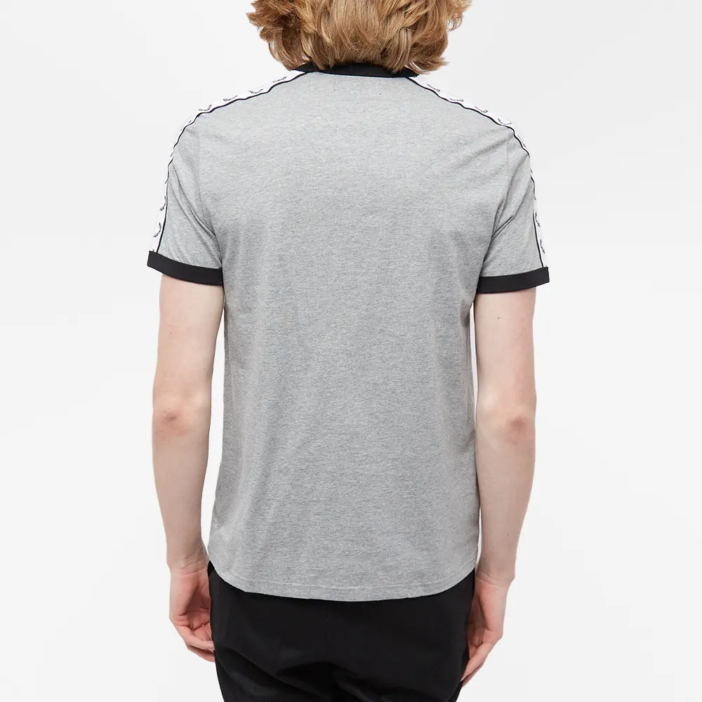 Fred Perry Taped Ringer T-Shirt M4620 Steel Marl