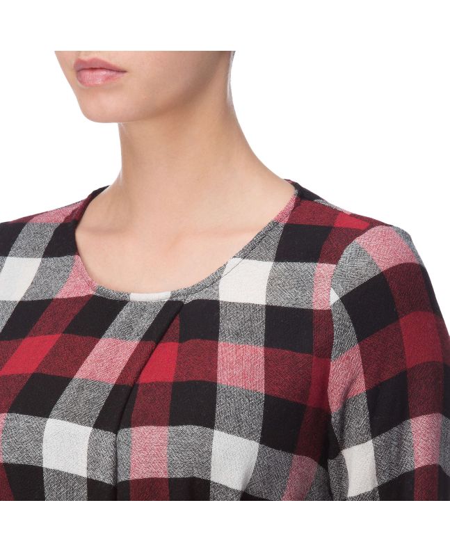 Woolrich Woman Wool Gauze Dress Red