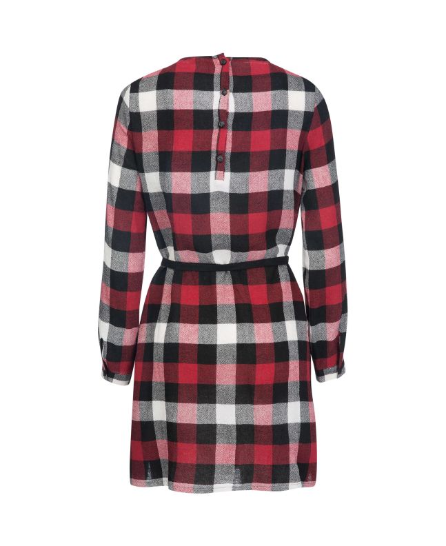 Woolrich Woman Wool Gauze Dress Red