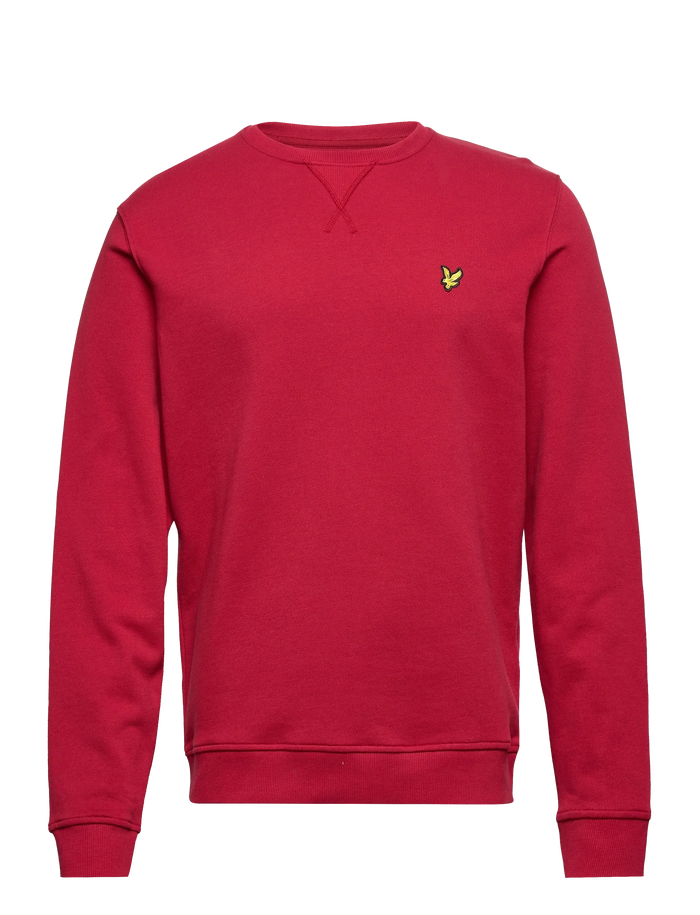 Lyle &amp; Scott Men's Crew Neck Sweatshirt Tunnel Red